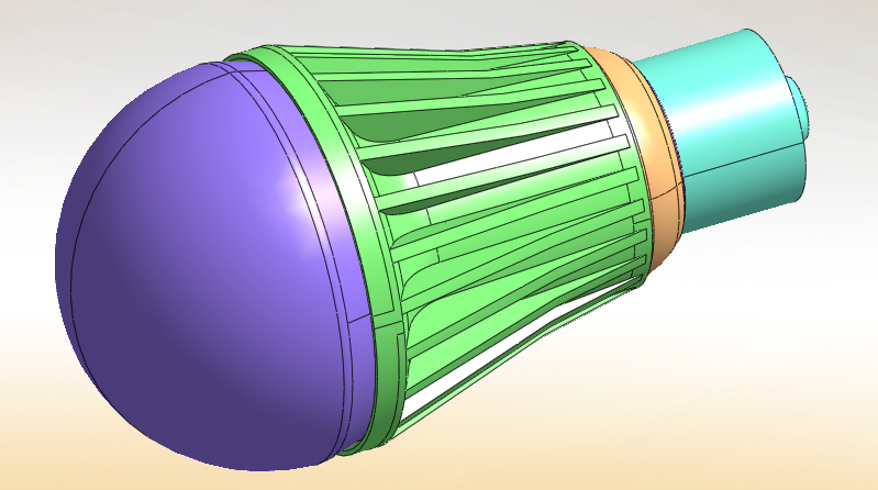 LED example CAD model