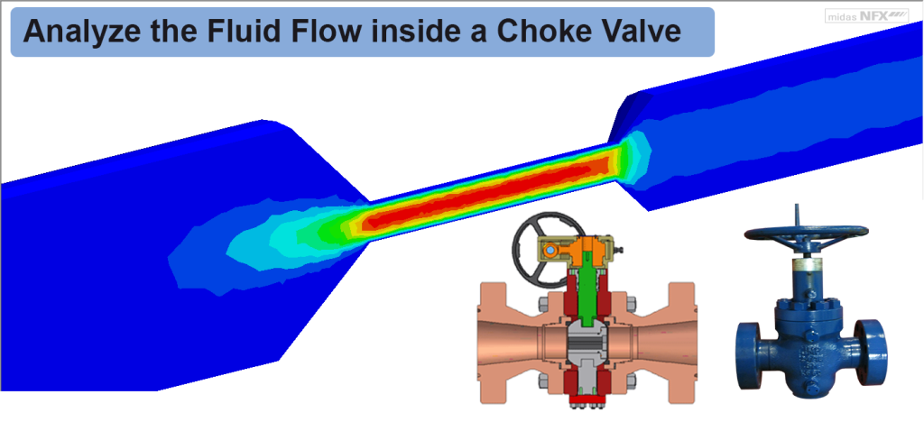 Analyze the Fluid Flow inside a Choke Valve