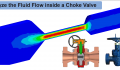 Analyze the Fluid Flow inside a Choke Valve