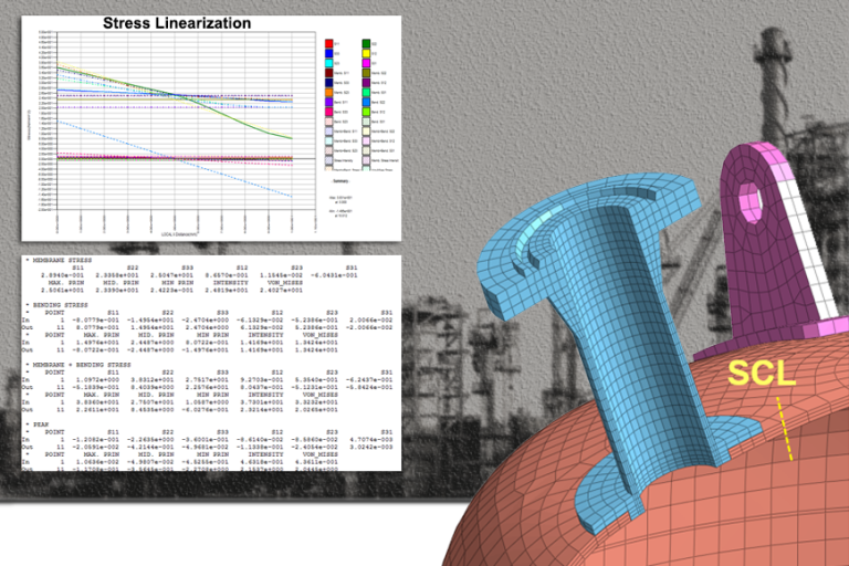 FEA Basics - Stress Linearization Explained Simply - FEA For All