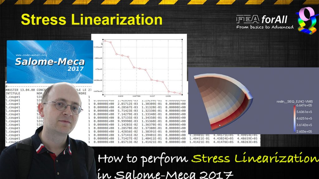 [Salome-Meca Tutorial] How to perform Stress Linearization in Code_Aster