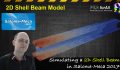 [Code_Aster Tutorial] Simulating a 2D shell Beam in Salome-Meca