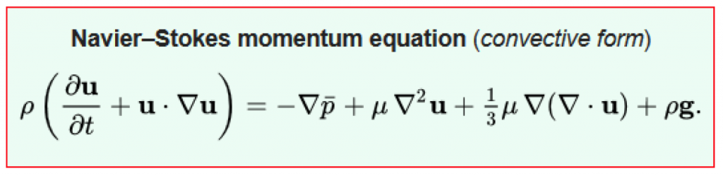 navier-stokes equation