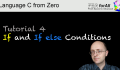 Tutorial 4 – If and If Else Conditions- Language C from Zero