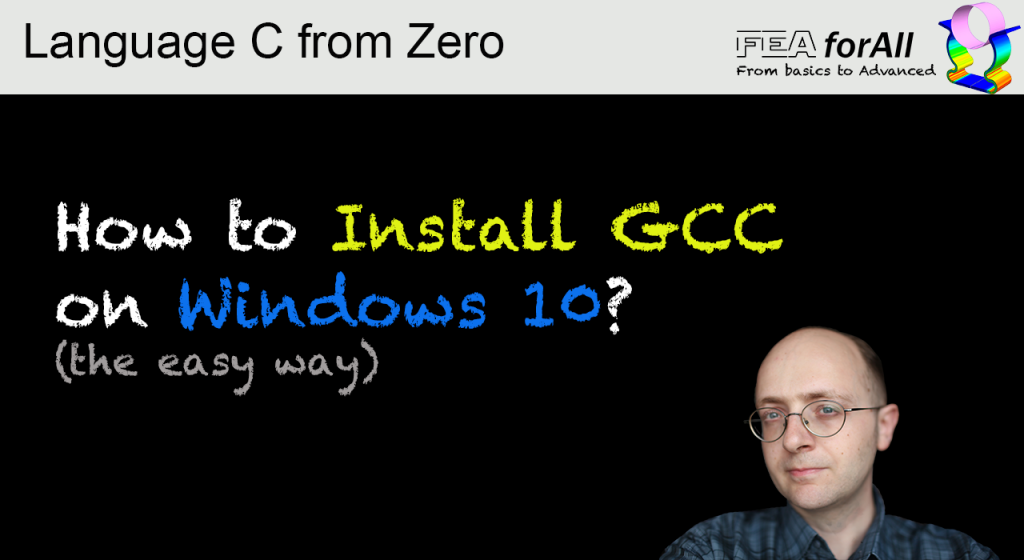 How to install the C language GCC compiler on Windows